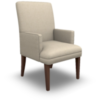 Transitional Upholstered Dining Chair