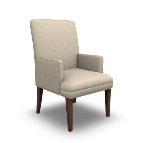 Transitional Upholstered Dining Chair