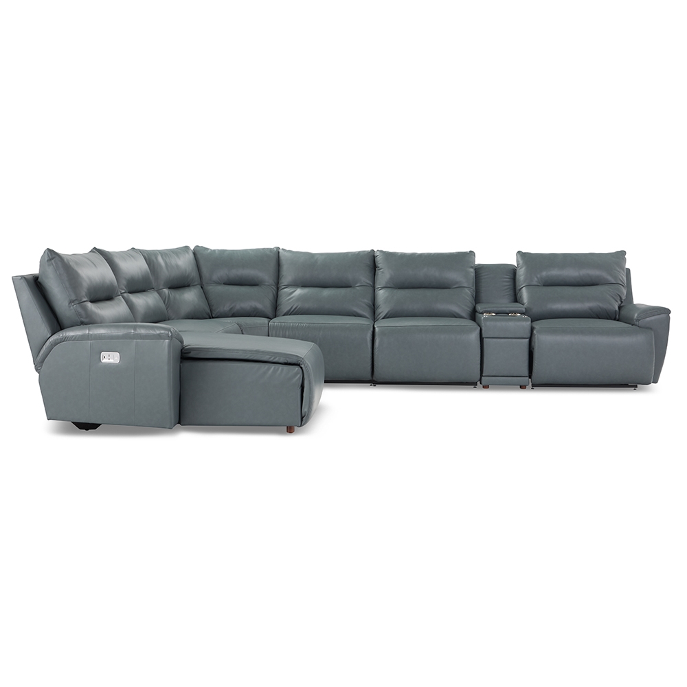 La-Z-Boy Palmer 7-Piece Power Reclining Sectional Sofa