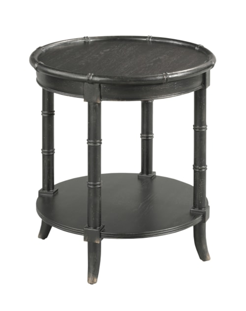 Traditional Round End Table