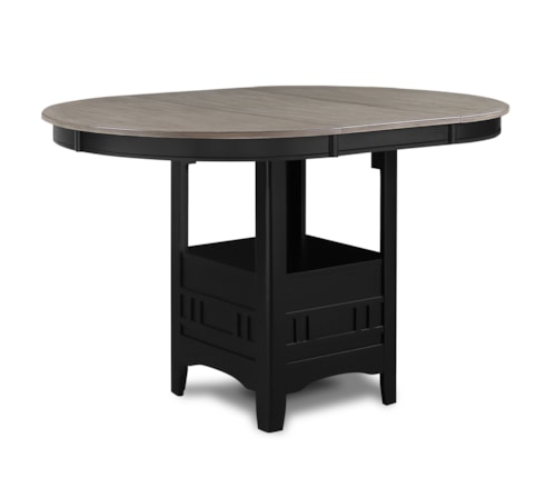 Hartwell Farmhouse Counter Height Table - Light Grey