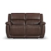 Flexsteel Beau Power Reclining Loveseat w/ Power Headrests