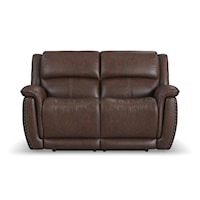 Power Reclining Loveseat with Power Headrests