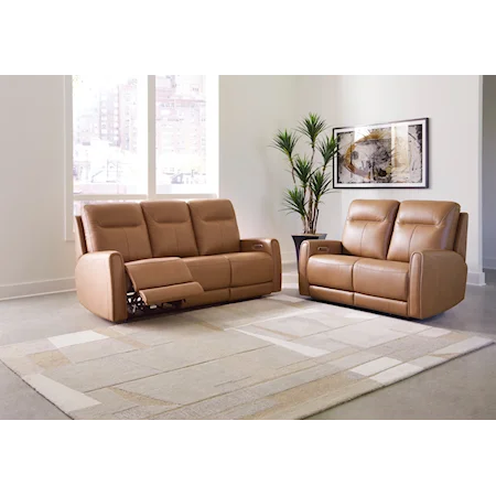 Power Reclining Sofa And Loveseat