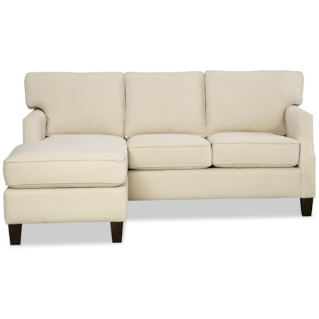 Sofa with Floating Ottoman Chaise