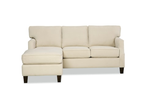 Customizable Sofa with Floating Ottoman Chaise