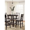 Ashley Furniture Signature Design Langwest Counter Table Set