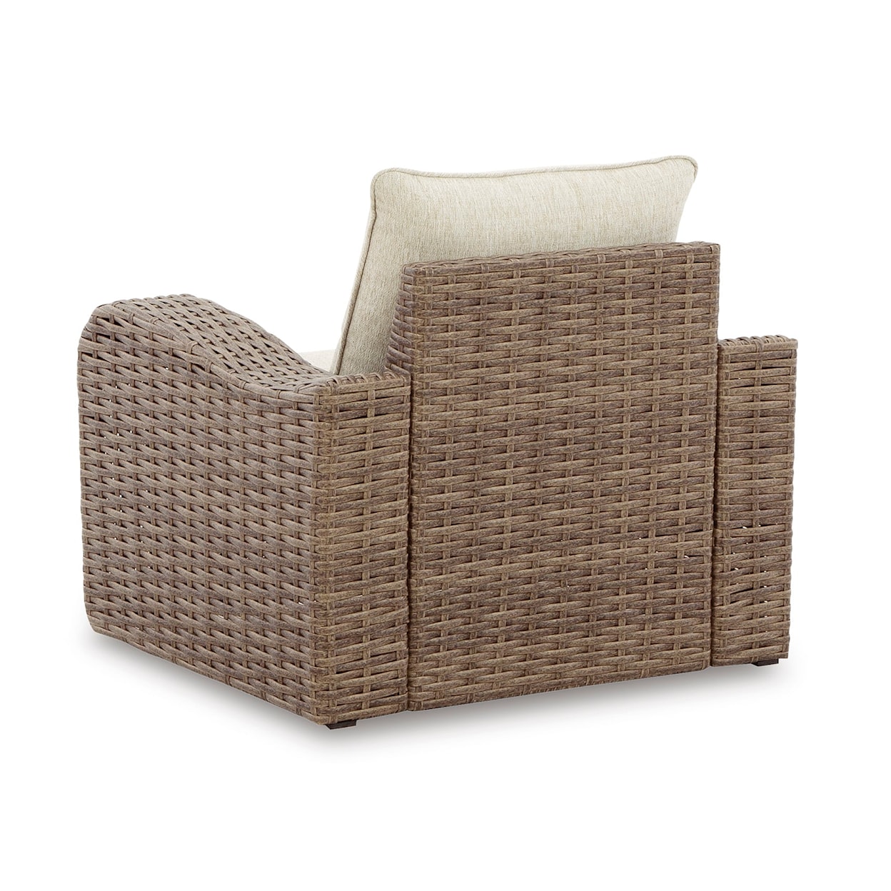Signature Sandy Bloom Outdoor Lounge Chair with Cushion