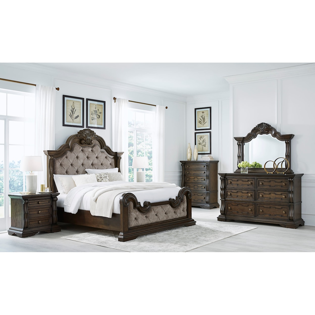 Signature Design Maylee King Bedroom Set