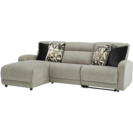 3-Piece Power Recl Sectional with Chaise