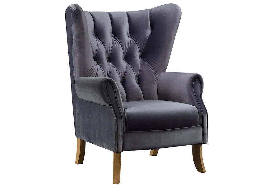 Adonis Accent Chair by Acme Furniture at Del Sol Furniture