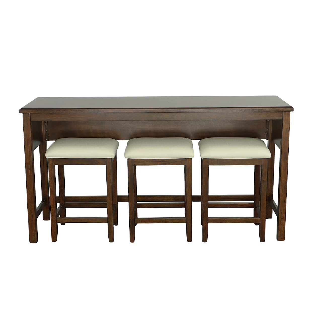 Carolina Chairs Study Hall Counter Table with Seats