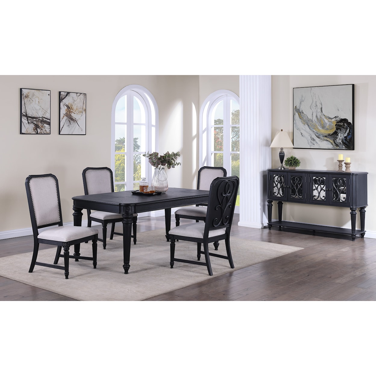 Crown Mark KINGSBURY Dining Table