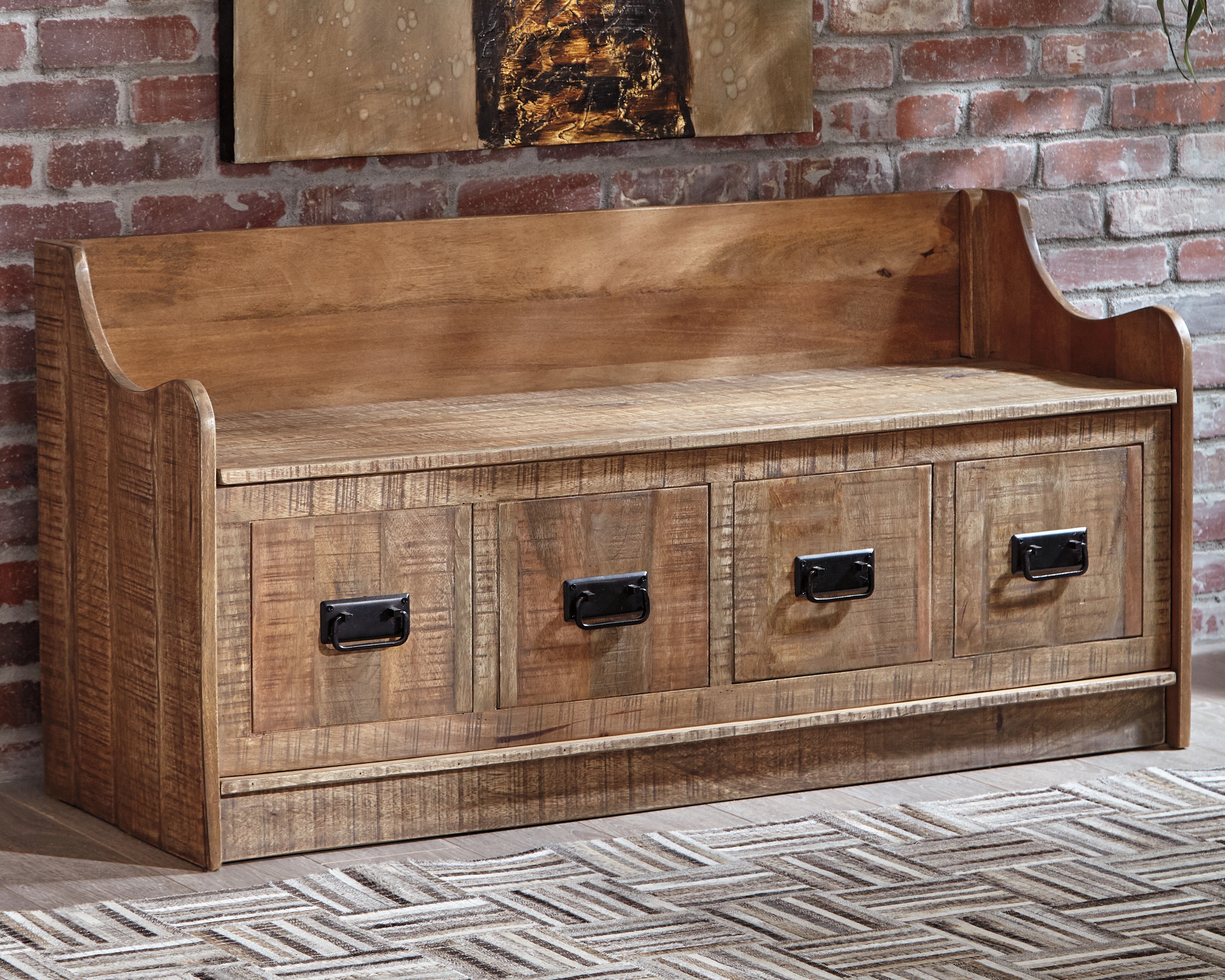 Signature Design by Ashley Garrettville Storage Bench