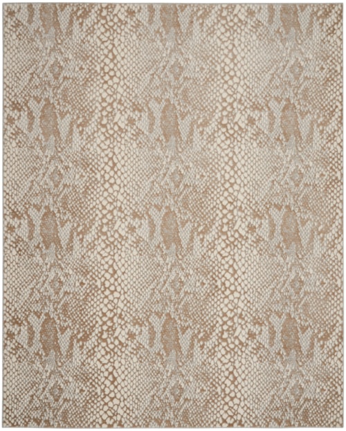 8' x 10' Ivory Beige Rectangle Rug