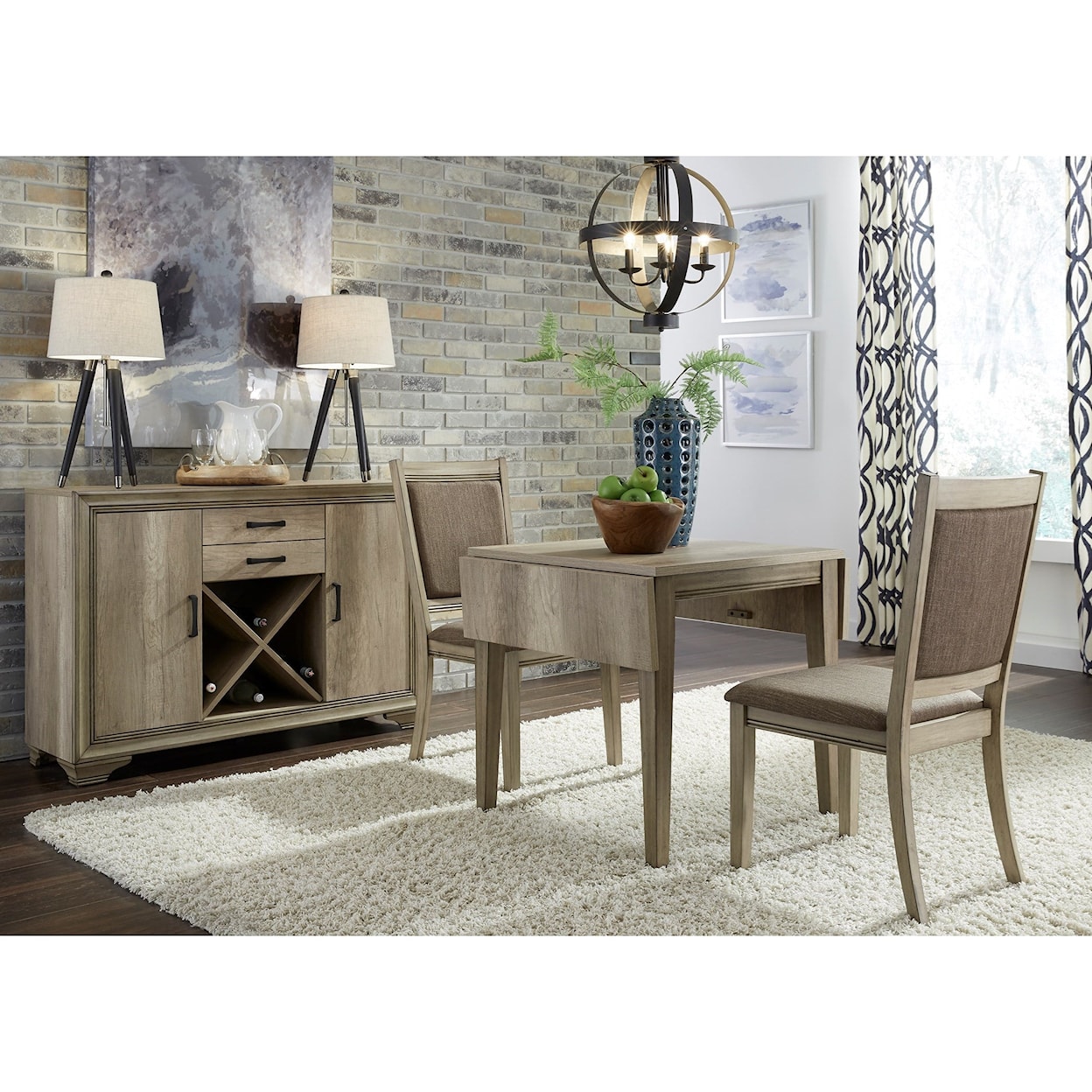 Liberty Furniture Sun Valley 3-Piece Dining Set