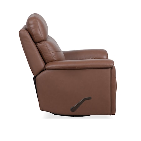 Refined Swivel Gliding Recliner