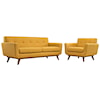 Modway Engage Armchair and Loveseat Set