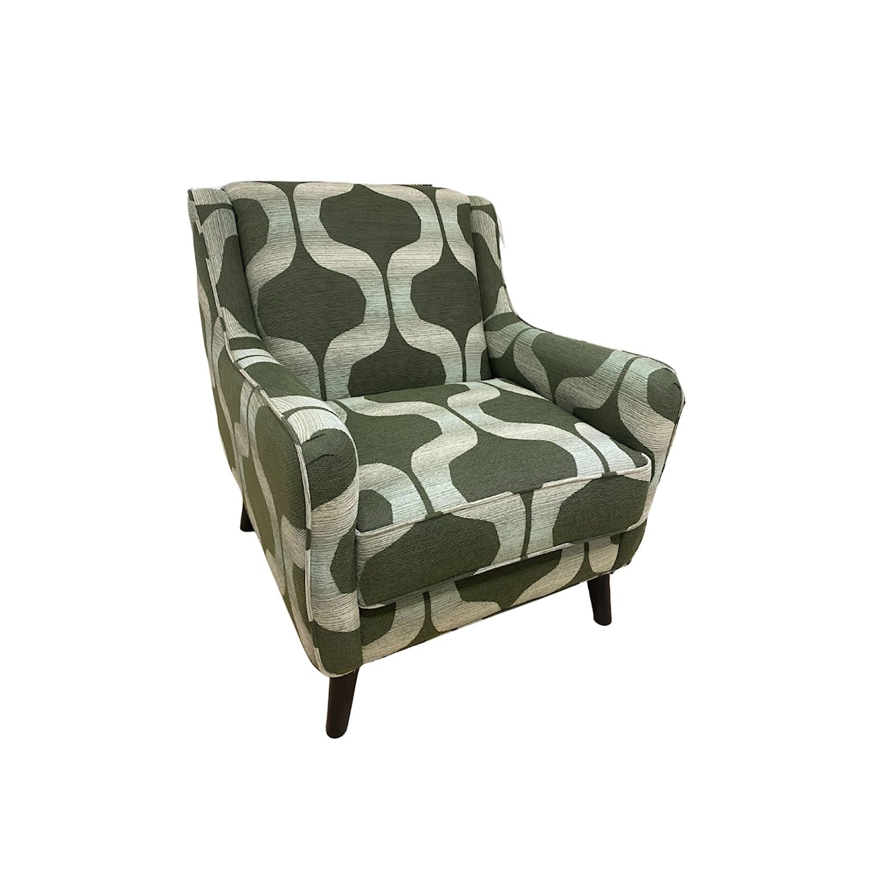 Fusion Furniture 7000 GLAM SQUAD SAND Accent Chair