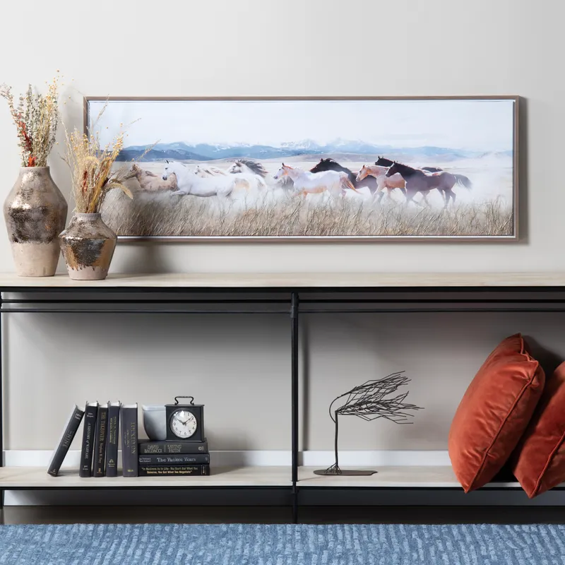 Stampede - Canvas Painting