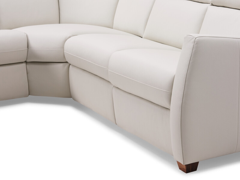 Palliser Luna Luna 4-Seat Corner Curve Sectional