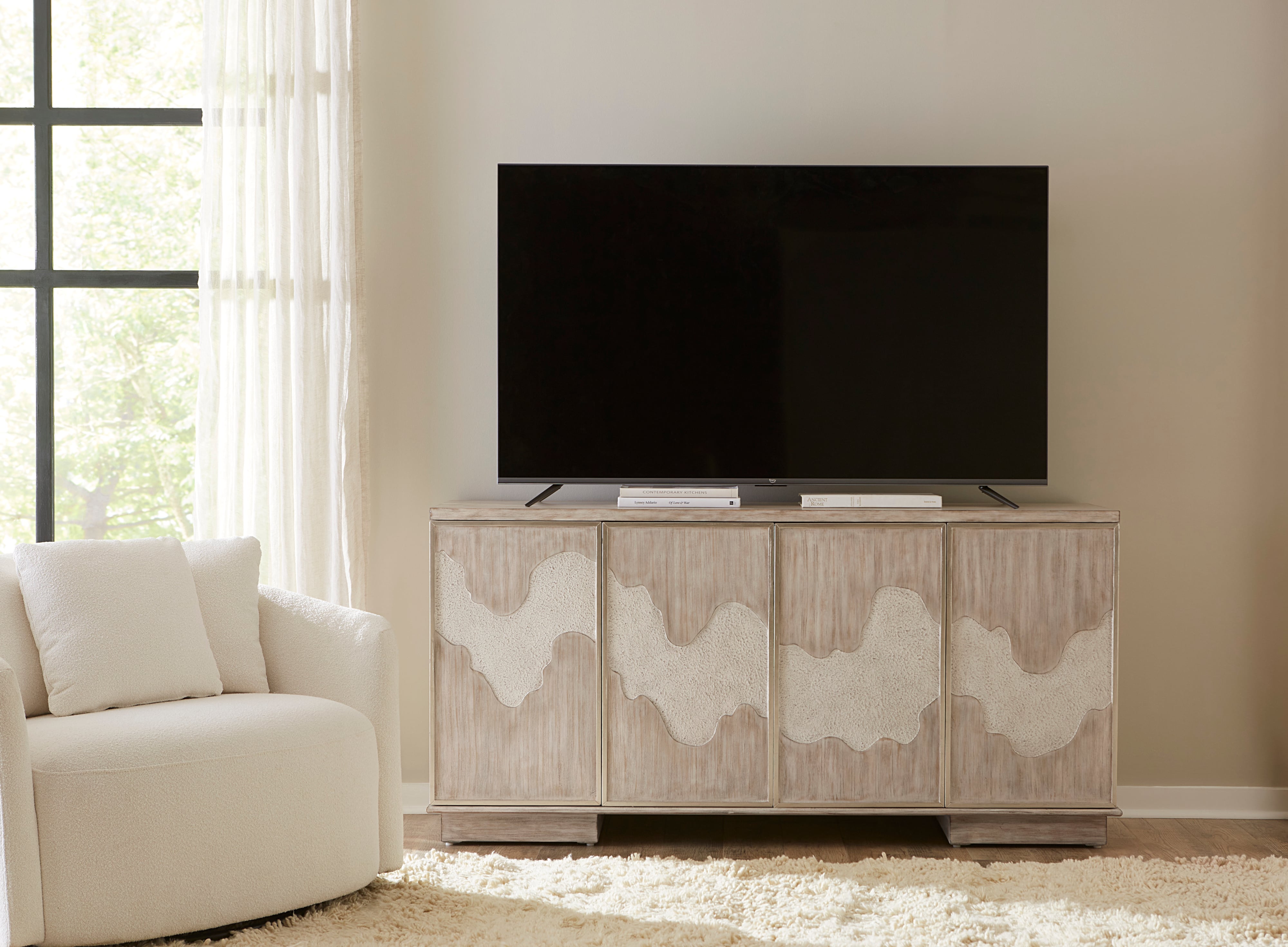 Liberty Furniture Terrace 4-Door Accent Cabinet