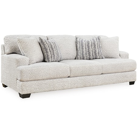 Contemporary Sofa in Textured Fabric