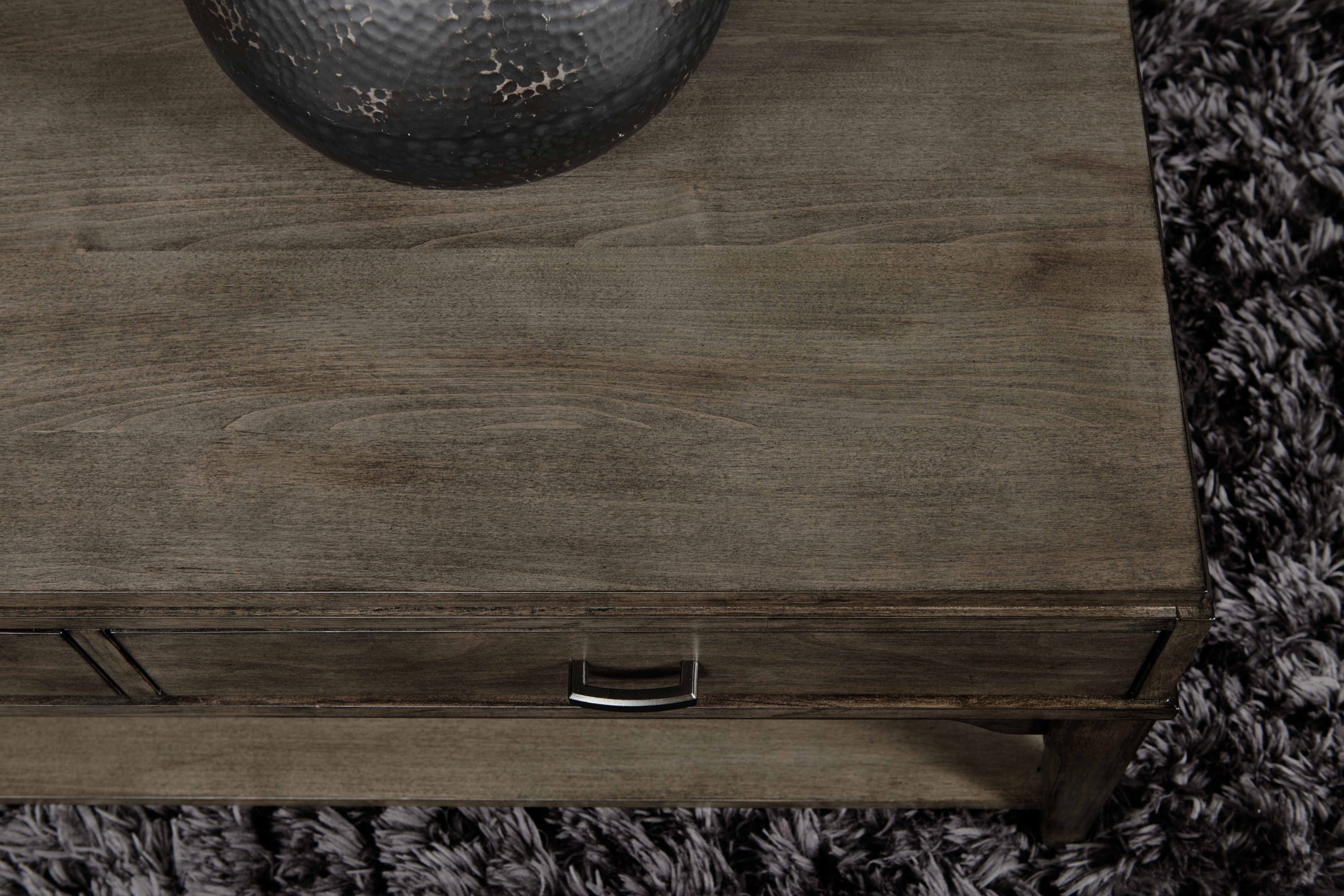 Rectangular 2-Drawer Coffee Table