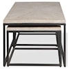 PH Crossings Monaco Rectangular Nesting Cocktail Table