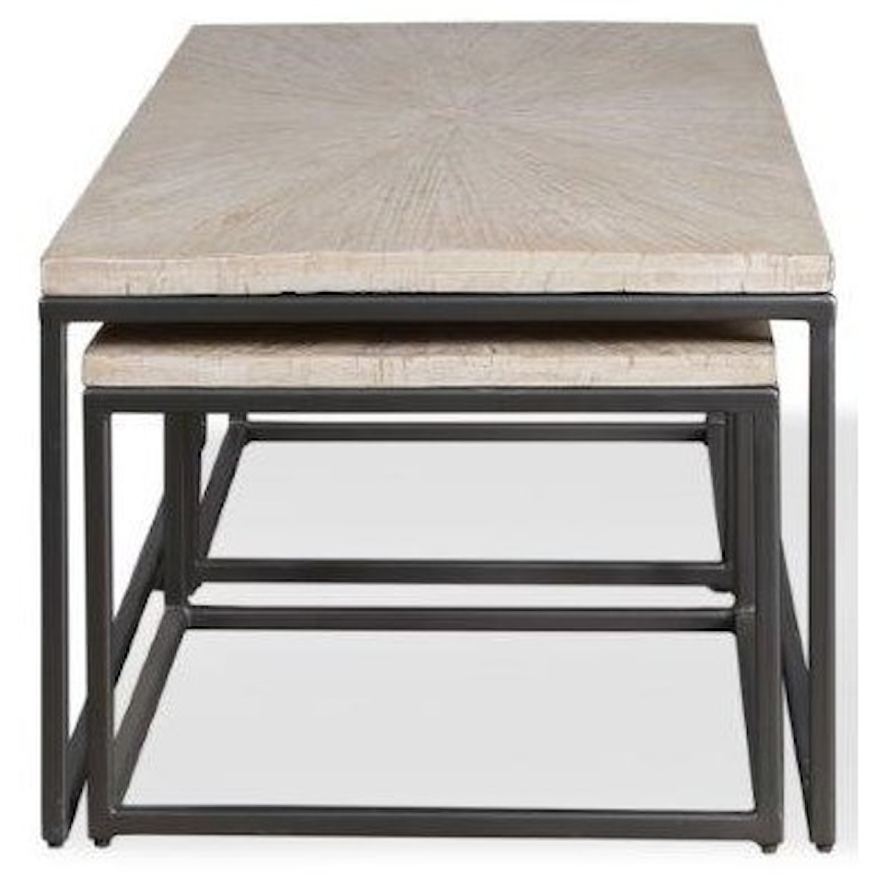 Paramount Furniture Crossings Monaco Rectangular Nesting Cocktail Table