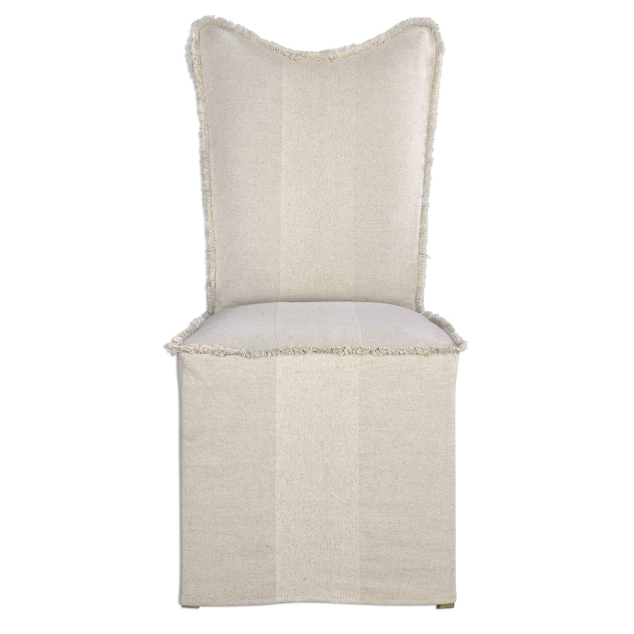 Lenore Armless Chairs Flax Set Of 2