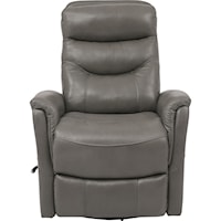 Casual Swivel-Glider Manual Recliner with Articulating Headrest