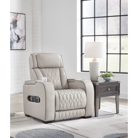Pwr Recliner/adj Headrest