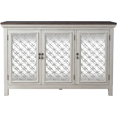 3-Door Accent Cabinet