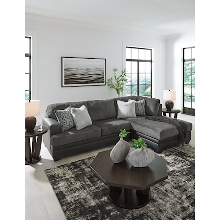 2-Piece Sectional With Chaise