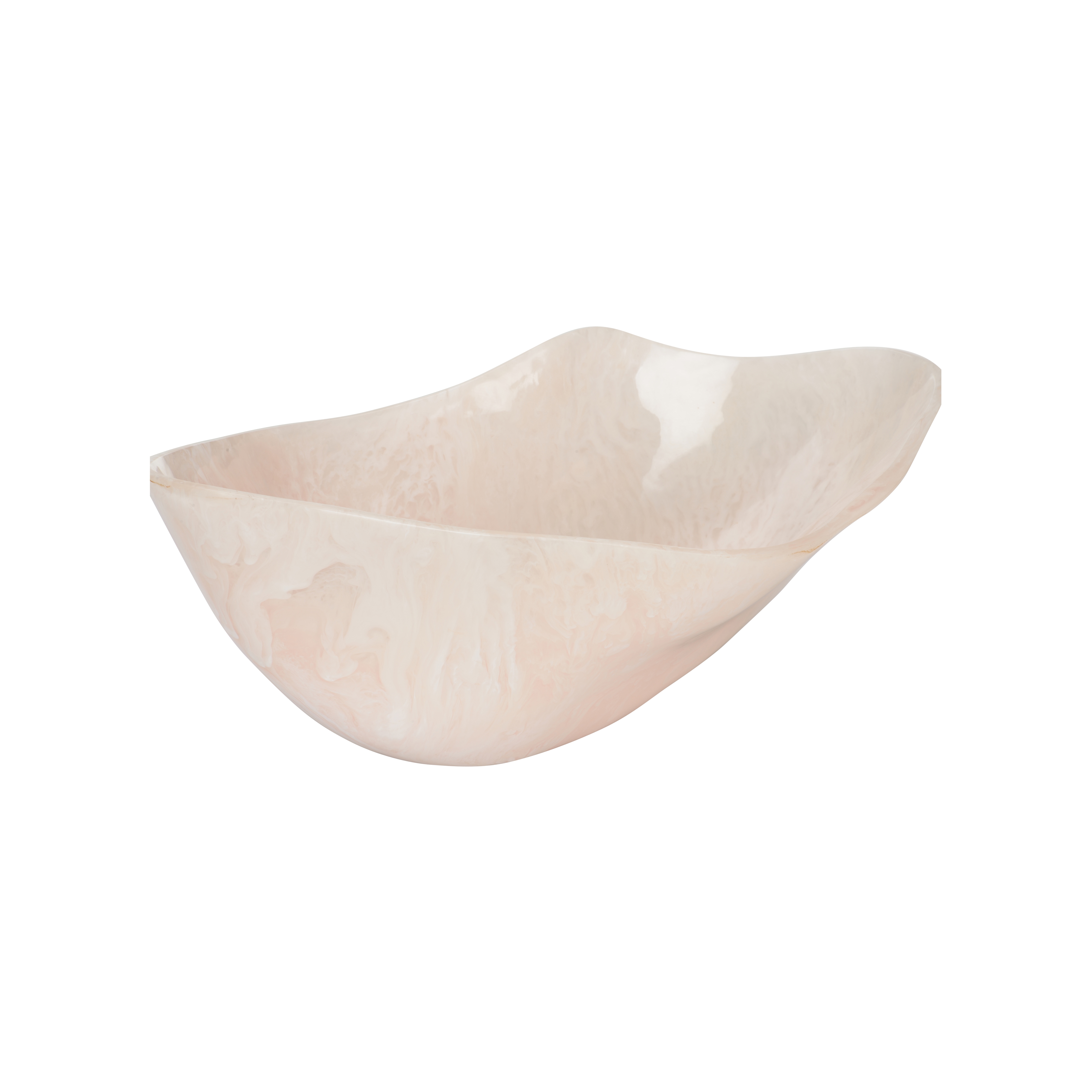 Chelsea House Chelsea House Misc Bucolic Oval Bowl - Pink (Lg)