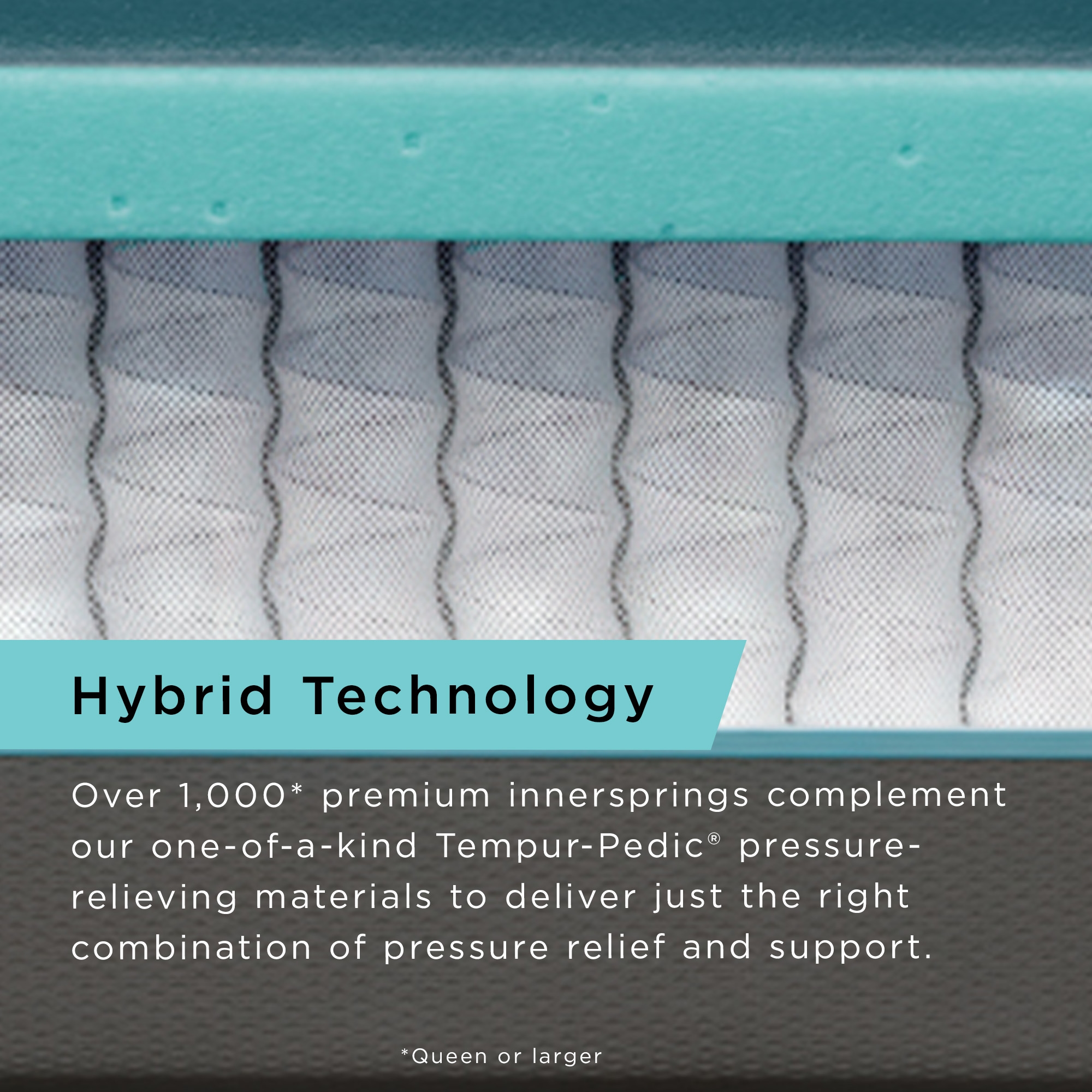 TEMPUR-ProAdapt&#174; Medium Hybrid Queen