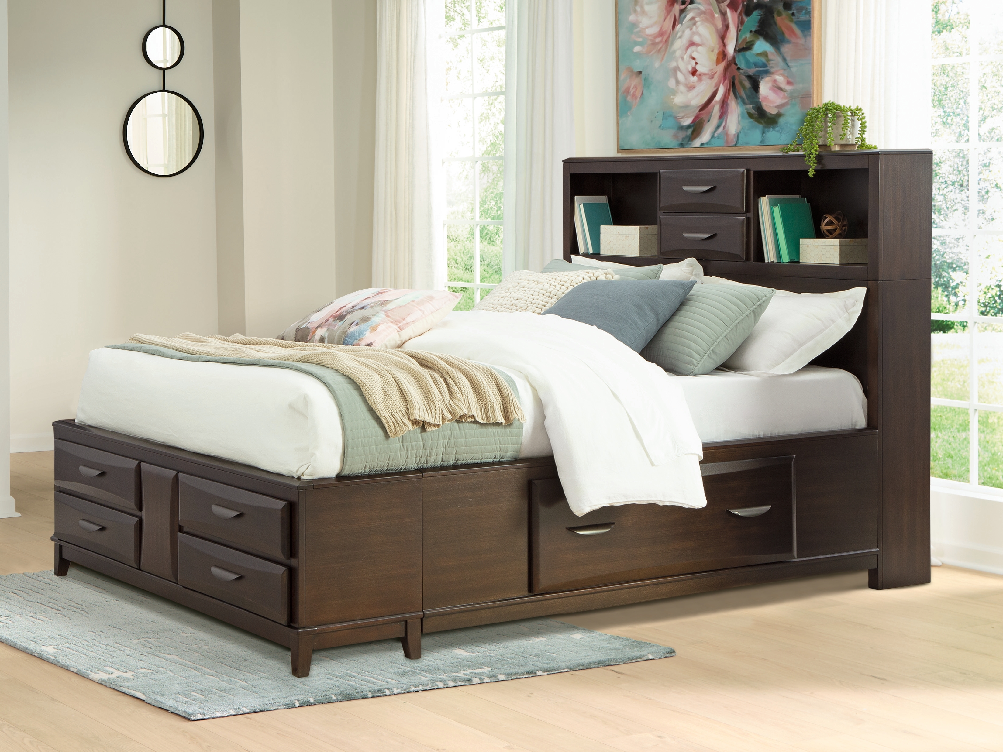 Queen Storage Bed