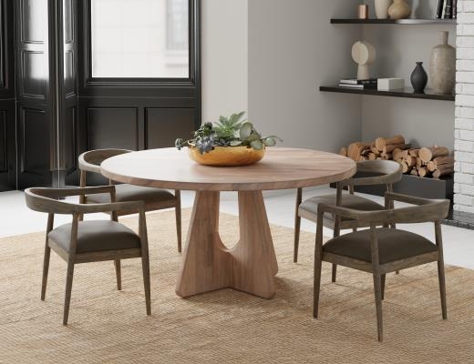 Round Dining Table