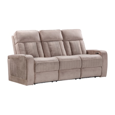 Power Reclining Sofa and Recliner Set