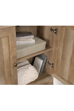 Sauder Miscellaneous Storage Transitional 3-Shelf Bookcase with Adjustable Shelves