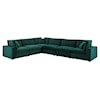 Modway Commix 6-Piece Sectional Sofa