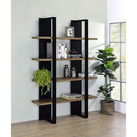 Danbrook 4-shelf Bookshelf and