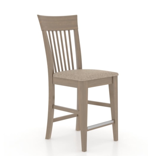 Transitional Customizable Counter Stool