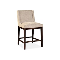 Transitional Counter Stool with Low Back