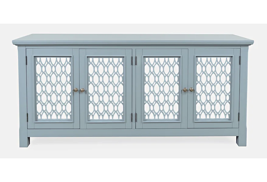 Isabella 69" Mirrored Accent Cabinet by Jofran at Jofran