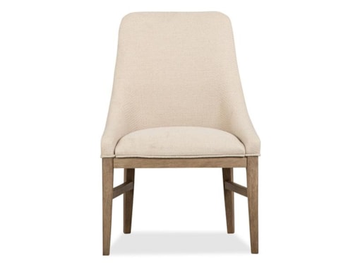 Transitional Upholstered Arm Chair