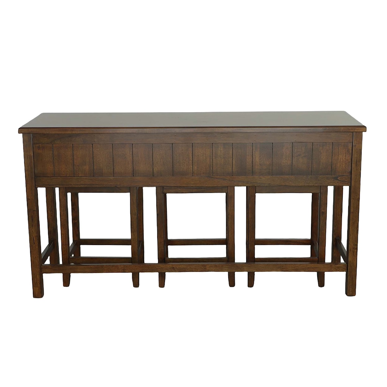 Progressive Furniture Study Hall Counter Table with Seats