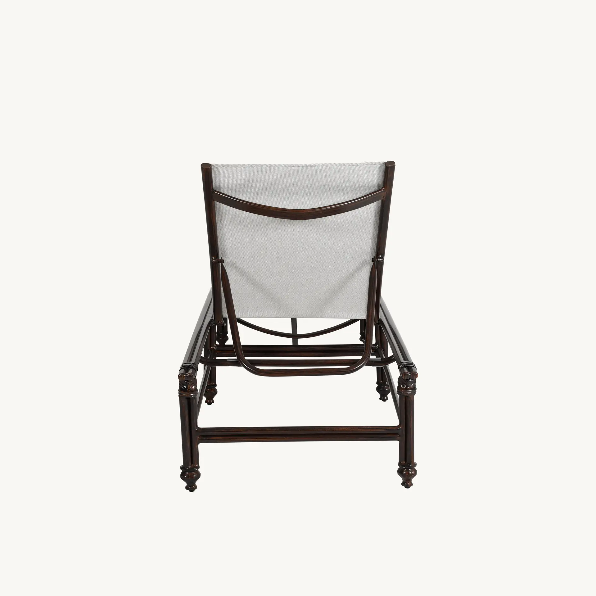 Armless Adjustable Sling Chaise Lounge