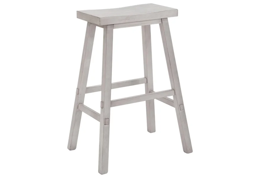 Creations II 30 Inch Sawhorse Barstool by Liberty Furniture at Reeds Furniture